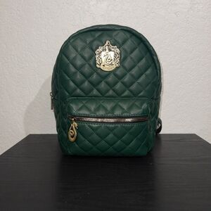 Harry Potter‎ Green Sytherin Quilted Mini Backpack
